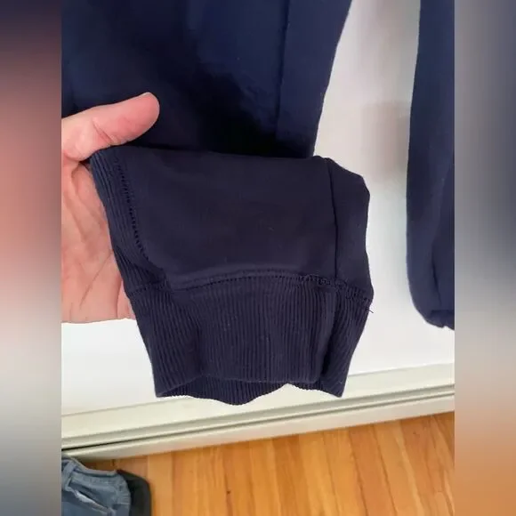 Polo Ralph Lauren Sweatpants Joggers Navy with gold detailing on string size M - Picture 5 of 10